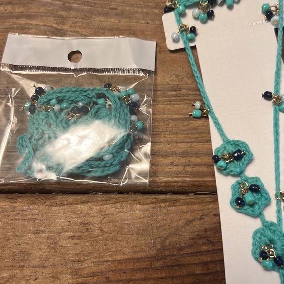 BOHO BAREFOOT SANDALS BEADED ANKLET JEWELRY - Picture 4 of 4